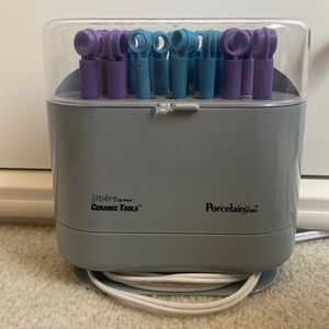 HAIR ROLLERS! Conair Ceramic Tools Porcelain Series: Hot Sticks